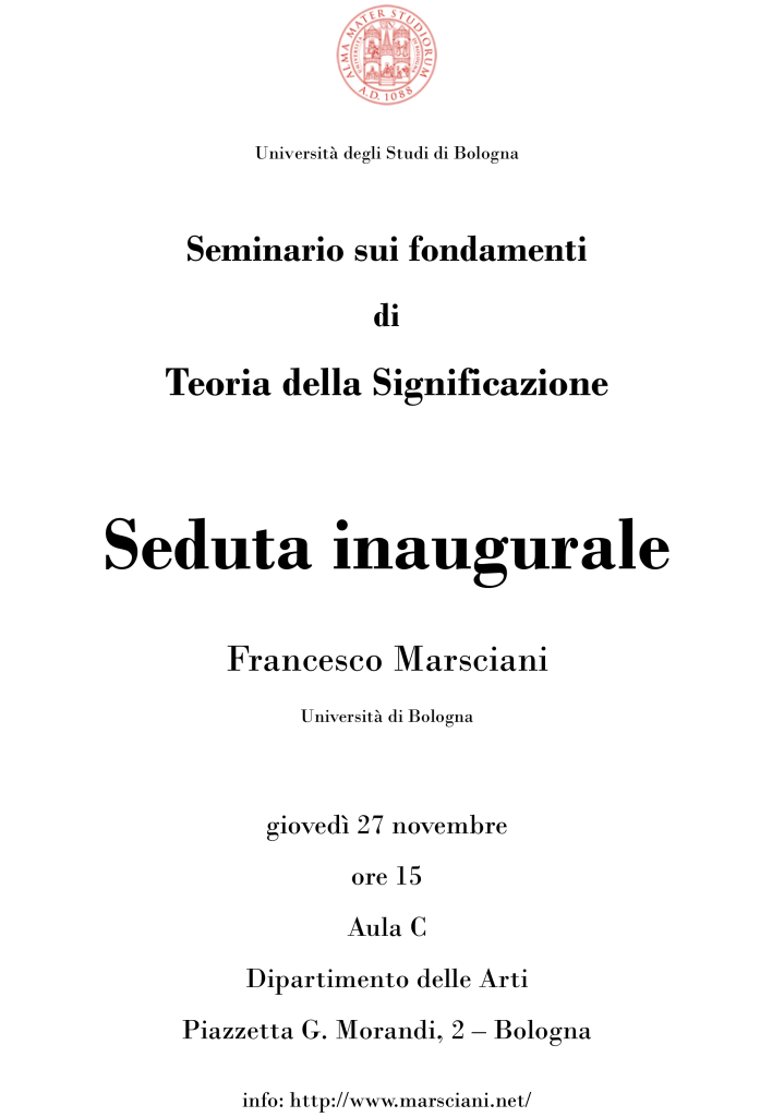 locandina seduta inaugurale